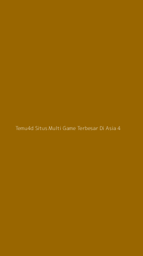 Tampilan Antarmuka Aplikasi Temu4d Situs Multi Game Terbesar Di Asia - 4