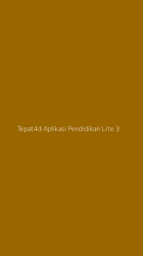 Tampilan Antarmuka Aplikasi Tepat4d Aplikasi Pendidikan Lite - 3