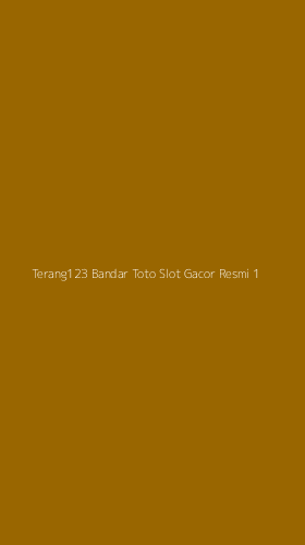 Tampilan Antarmuka Aplikasi Terang123 Bandar Toto Slot Gacor Resmi - 1