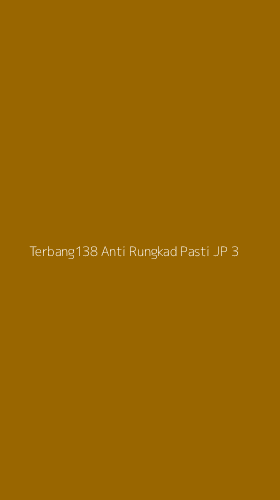 Tampilan Antarmuka Aplikasi Terbang138 Anti Rungkad Pasti Jp - 3