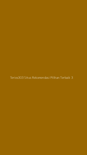 Tampilan Antarmuka Aplikasi Terios303 Situs Rekomendasi Pilihan Terbaik - 3