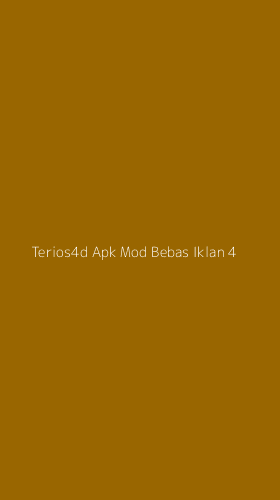 Tampilan Antarmuka Aplikasi Terios4d Apk Mod Bebas Iklan - 4