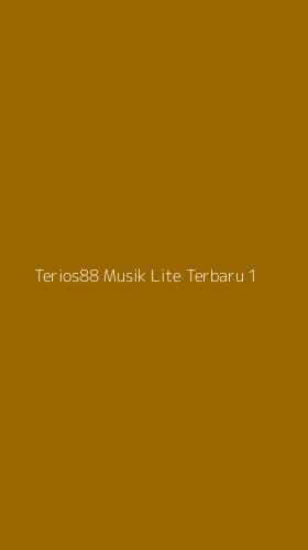 Tampilan Antarmuka Aplikasi Terios88 Musik Lite Terbaru - 1