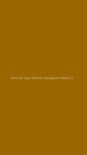 Tampilan Antarmuka Aplikasi Terminal Togel Aplikasi Kebugaran Android - 2