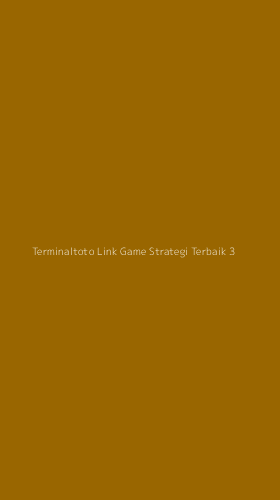 Tampilan Antarmuka Aplikasi Terminaltoto Link Game Strategi Terbaik - 3