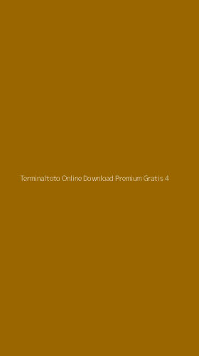 Tampilan Antarmuka Aplikasi Terminaltoto Online Download Premium Gratis - 4