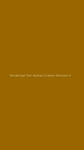 Tampilan Antarmuka Aplikasi Ternaktogel Slot Aplikasi Scanner Dokumen - 4
