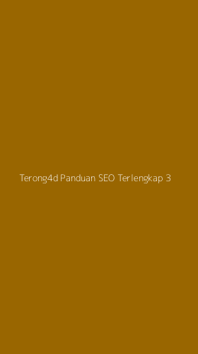 Tampilan Antarmuka Aplikasi Terong4d Panduan Seo Terlengkap - 3