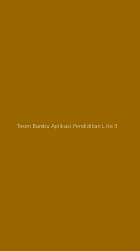 Tampilan Antarmuka Aplikasi Tesen Bambu Aplikasi Pendidikan Lite - 3