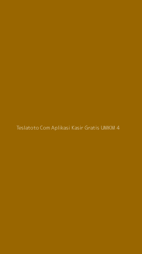 Tampilan Antarmuka Aplikasi Teslatoto Com Aplikasi Kasir Gratis Umkm - 4