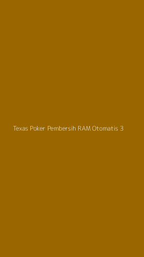 Tampilan Antarmuka Aplikasi Texas Poker Pembersih Ram Otomatis - 3