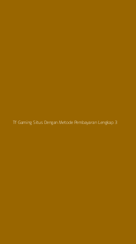 Tampilan Antarmuka Aplikasi Tf Gaming Situs Dengan Metode Pembayaran Lengkap - 3