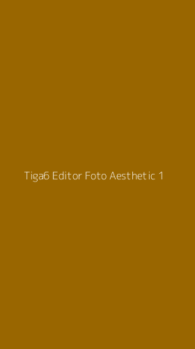 Tampilan Antarmuka Aplikasi Tiga6 Editor Foto Aesthetic - 1