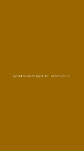 Tampilan Antarmuka Aplikasi Tiger4d Keluaran Togel Hari Ini Tercepat - 4