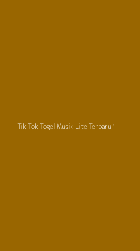 Tampilan Antarmuka Aplikasi Tik Tok Togel Musik Lite Terbaru - 1