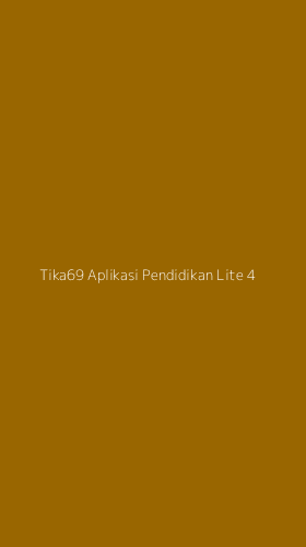 Tampilan Antarmuka Aplikasi Tika69 Aplikasi Pendidikan Lite - 4