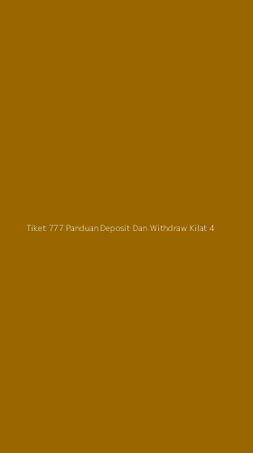 Tampilan Antarmuka Aplikasi Tiket 777 Panduan Deposit Dan Withdraw Kilat - 4