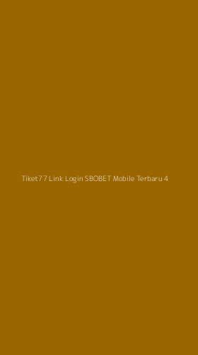 Tampilan Antarmuka Aplikasi Tiket77 Link Login Sbobet Mobile Terbaru - 4