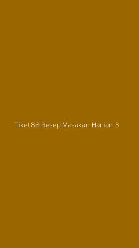 Tampilan Antarmuka Aplikasi Tiket88 Resep Masakan Harian - 3
