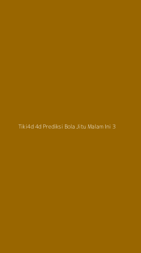 Tampilan Antarmuka Aplikasi Tiki4d 4d Prediksi Bola Jitu Malam Ini - 3