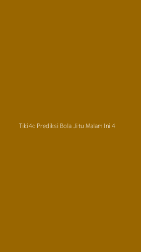 Tampilan Antarmuka Aplikasi Tiki4d Prediksi Bola Jitu Malam Ini - 4