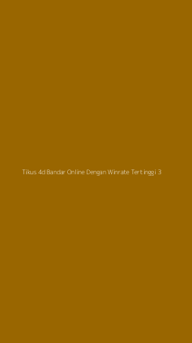 Tampilan Antarmuka Aplikasi Tikus 4d Bandar Online Dengan Winrate Tertinggi - 3