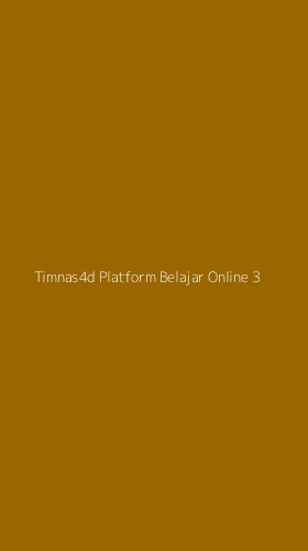 Tampilan Antarmuka Aplikasi Timnas4d Platform Belajar Online - 3