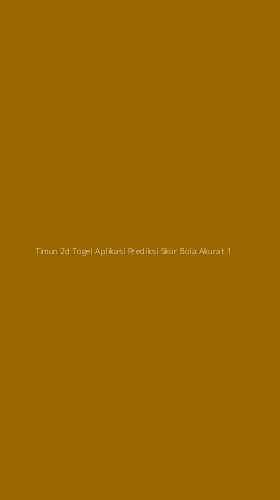 Tampilan Antarmuka Aplikasi Timun 2d Togel Aplikasi Prediksi Skor Bola Akurat - 1