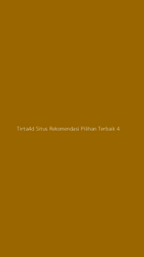 Tampilan Antarmuka Aplikasi Tirta4d Situs Rekomendasi Pilihan Terbaik - 4