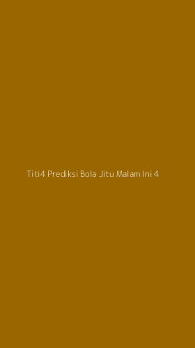 Tampilan Antarmuka Aplikasi Titi4 Prediksi Bola Jitu Malam Ini - 4