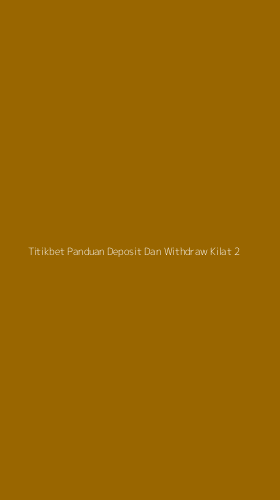 Tampilan Antarmuka Aplikasi Titikbet Panduan Deposit Dan Withdraw Kilat - 2