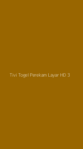 Tampilan Antarmuka Aplikasi Tivi Togel Perekam Layar Hd - 3