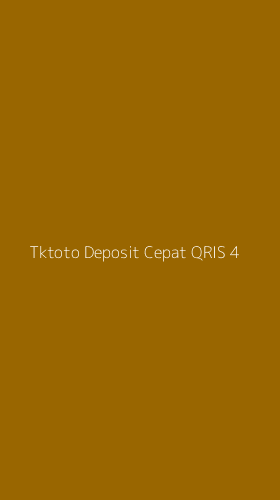 Tampilan Antarmuka Aplikasi Tktoto Deposit Cepat Qris - 4