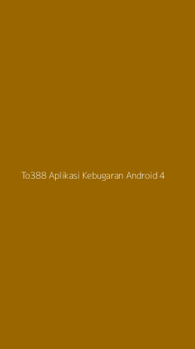Tampilan Antarmuka Aplikasi To388 Aplikasi Kebugaran Android - 4
