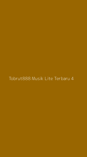 Tampilan Antarmuka Aplikasi Tobrut888 Musik Lite Terbaru - 4