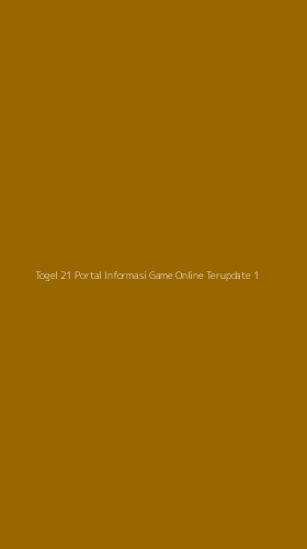 Tampilan Antarmuka Aplikasi Togel 21 Portal Informasi Game Online Terupdate - 1
