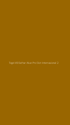 Tampilan Antarmuka Aplikasi Togel 49 Daftar Akun Pro Slot Internasional - 2