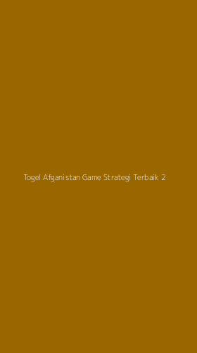 Tampilan Antarmuka Aplikasi Togel Afganistan Game Strategi Terbaik - 2