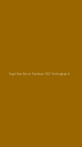 Tampilan Antarmuka Aplikasi Togel Ban Bocor Panduan Seo Terlengkap - 4