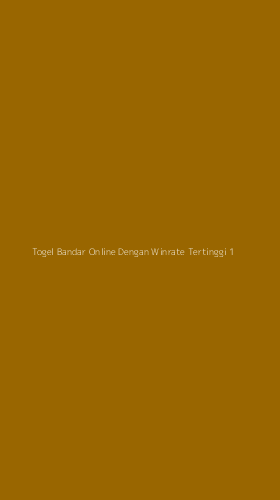 Tampilan Antarmuka Aplikasi Togel Bandar Online Dengan Winrate Tertinggi - 1