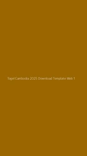 Tampilan Antarmuka Aplikasi Togel Cambodia 2025 Download Template Web - 1