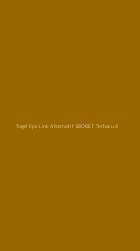 Tampilan Antarmuka Aplikasi Togel Kps Link Alternatif Sbobet Terbaru - 4