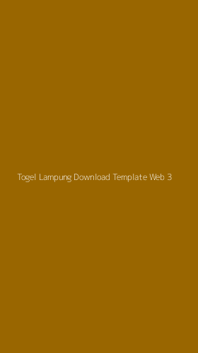 Tampilan Antarmuka Aplikasi Togel Lampung Download Template Web - 3