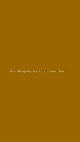 Tampilan Antarmuka Aplikasi Togel Michigan Evening Tutorial Server Linux - 1