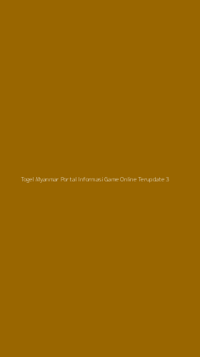 Tampilan Antarmuka Aplikasi Togel Myanmar Portal Informasi Game Online Terupdate - 3