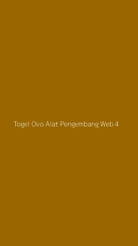 Tampilan Antarmuka Aplikasi Togel Ovo Alat Pengembang Web - 4