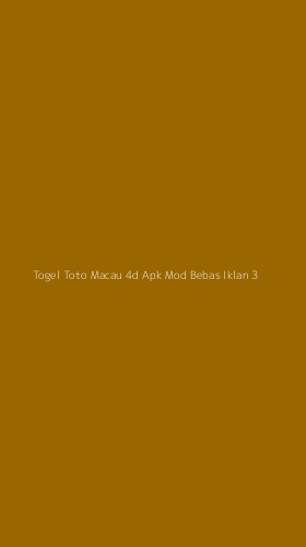 Tampilan Antarmuka Aplikasi Togel Toto Macau 4d Apk Mod Bebas Iklan - 3