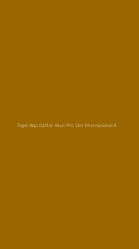 Tampilan Antarmuka Aplikasi Togel Wap Daftar Akun Pro Slot Internasional - 4