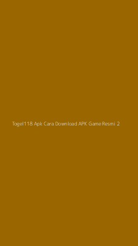 Tampilan Antarmuka Aplikasi Togel118 Apk Cara Download Apk Game Resmi - 2