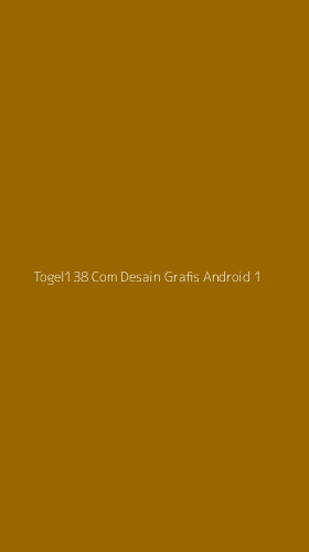 Tampilan Antarmuka Aplikasi Togel138 Com Desain Grafis Android - 1